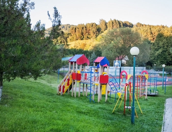 Детская площадка - Санаторий «Вилла Арнест» Кисловодск